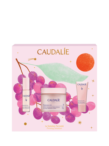 Caudalie Resveratrol-Lift Solution Skincare Gift Set, Pink Multi Pink