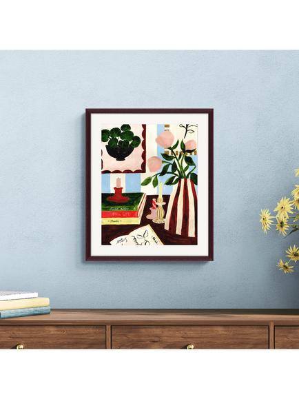 John Lewis Emily Daborn 'Still Life' Framed Print & Mount, 63 x 53cm - view 2, Multi