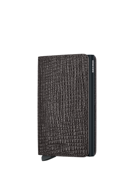 Secrid Leather Slimwallet, Splm-brown, Splm-brown
