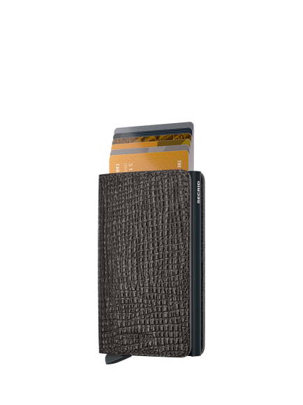 Secrid Leather Slimwallet, Splm-brown - view 2, Splm-brown