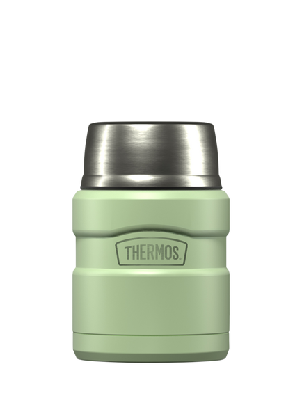 Thermos Insulated Stainless Steel King Food Flask, 470ml, Sage, Sage