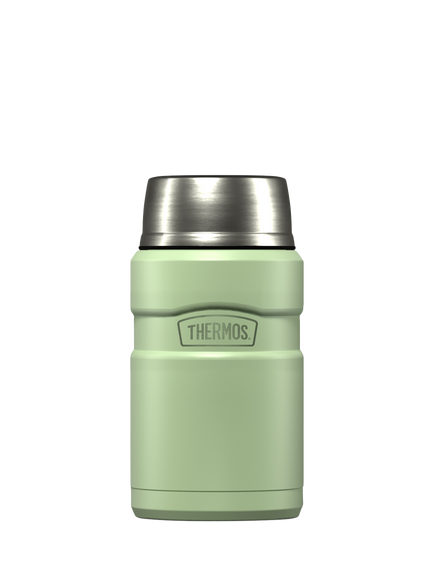 Thermos Insulated Stainless Steel King Food Flask, 710ml, Sage, Sage
