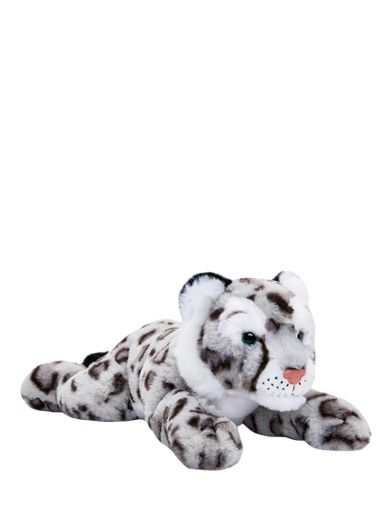 FAO Schwarz Snow Leopard 15" Plush Soft Toy, Multi