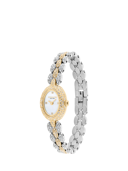 Coach 14504741 Women's Sammy 24mm Round Bracelet Strap Watch, Bi-colour - view 2, Bi-colour