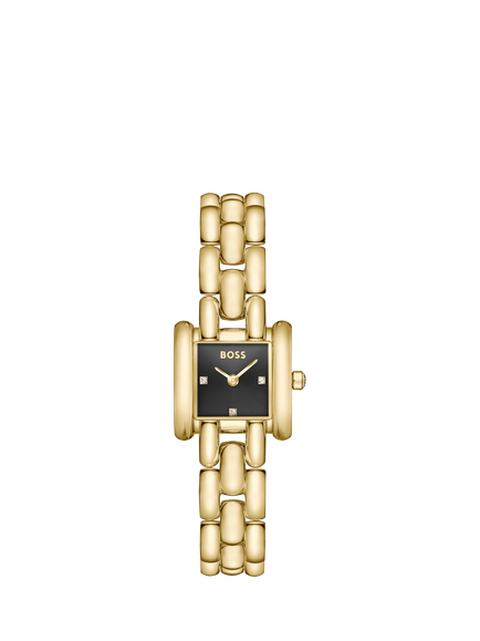 BOSS 1502875 Women's Violet 21mm Bracelet Strap Watch, Gold, Gold