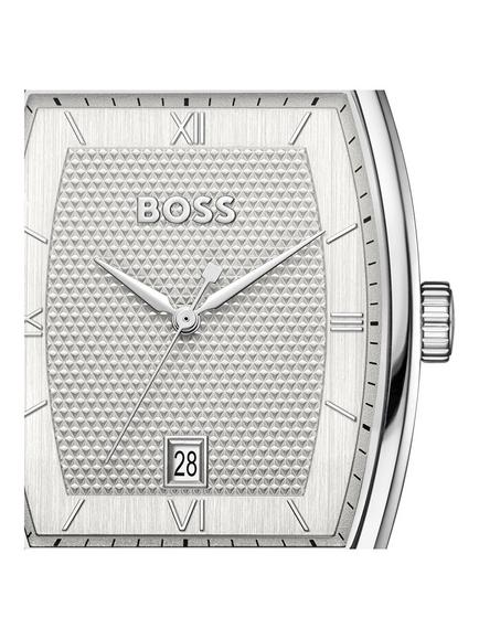 BOSS 1514351 Men's Principle Ark 39mm Leather Strap Watch, Black - view 2, Black
