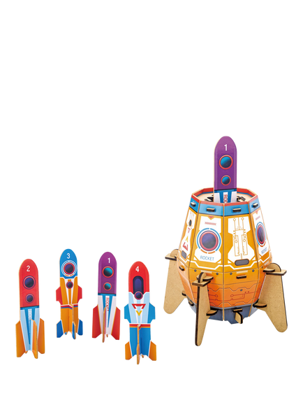 National Geographic How Things Work Build Your Own Blast Off Rocket - view 2, Multi