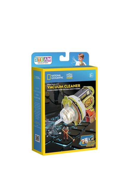 National Geographic How Things Work Vacuum Cleaner, Multi