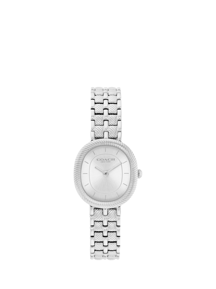 Coach 14504659 Women's Harlow 26mm Bracelet Strap Watch, Silver, Silver