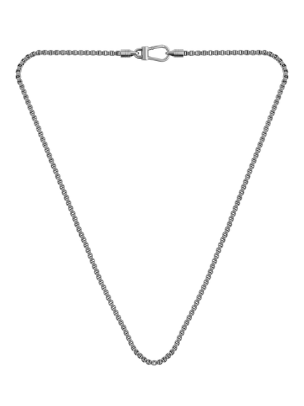 BOSS Men's Liam Chain Necklace, Silver, Silver