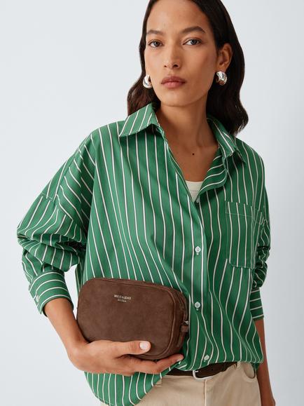Weekend MaxMara Crossbody Bag, Chocolate Suede - view 2, Chocolate Suede