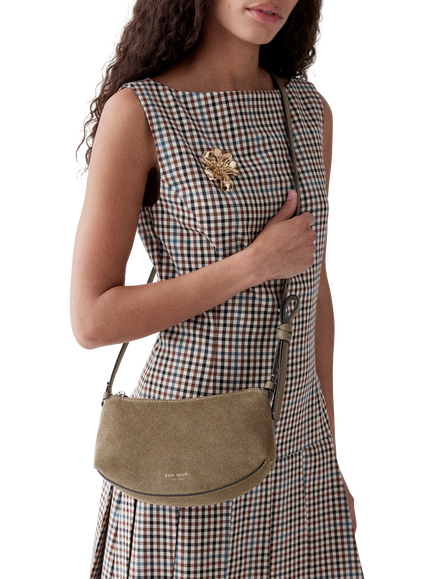 kate spade new york Loop Slouch Crossbody Bag, Driftwood - view 2, Driftwood