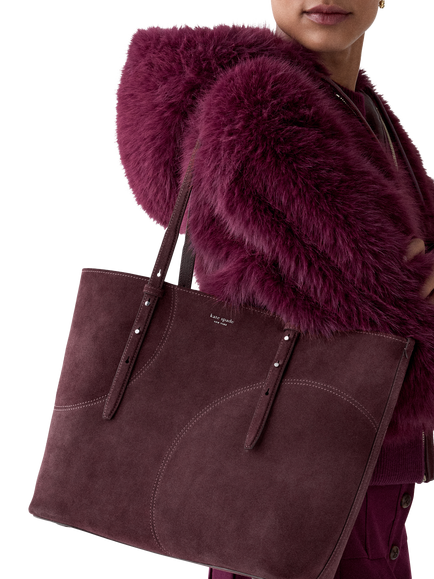 kate spade new york Do It All Tote Bag, Blackberry Jam - view 2, Blackberry Jam