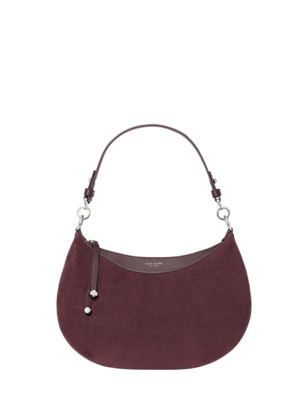 kate spade new york Liv Crescent Shoulder Bag, Berry Jam, Blackberry Jam