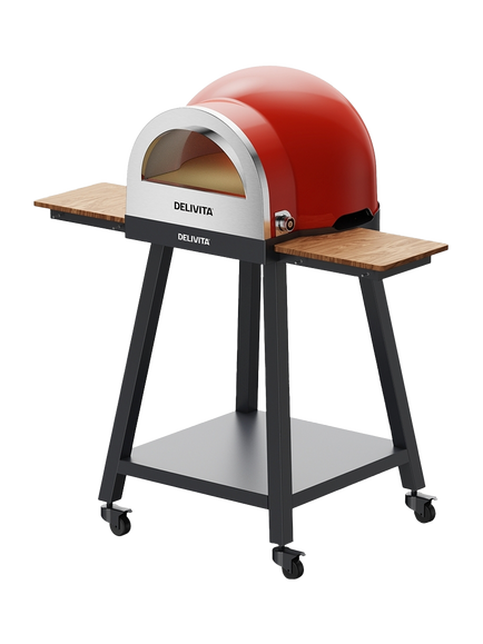 DeliVita Origin & Flow Pizza Oven Station Stand - view 2, Silver