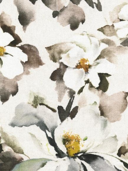 H&S Fabrics Clematis Furnishing Fabric, Ghost