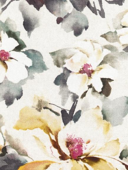 H&S Fabrics Clematis Furnishing Fabric, Mustard
