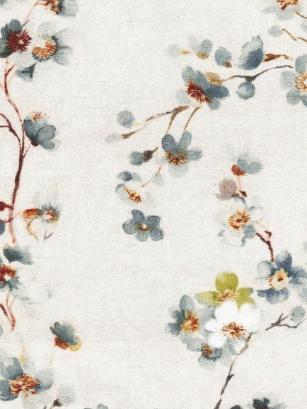 H&S Fabrics Jasmine Furnishing Fabric, Azure