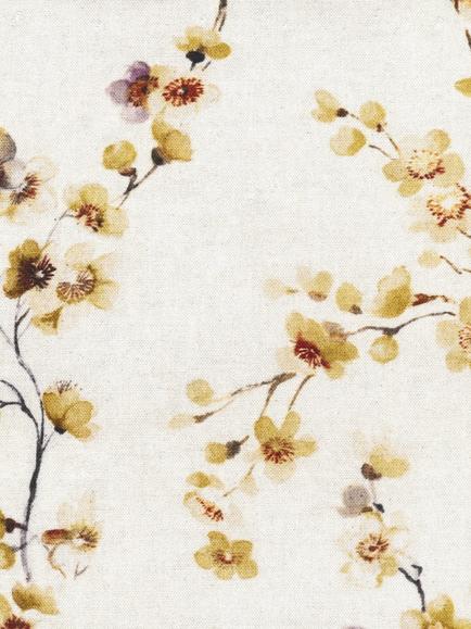 H&S Fabrics Jasmine Furnishing Fabric, Mustard