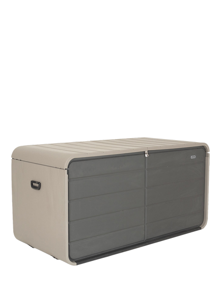 KETTLER Vault Extra Large Outdoor Storage Box, Beige, Beige