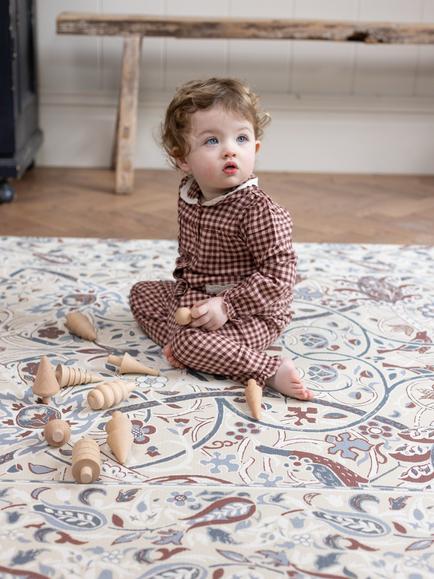 Totter + Tumble Bullerswood Stone Woad Standard Reversible Playmat - view 2, Bullers/Stone Woad