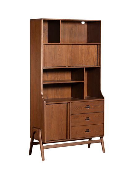 G Plan OUTLET Chiltern Bookcase, Warm Oak, Natural