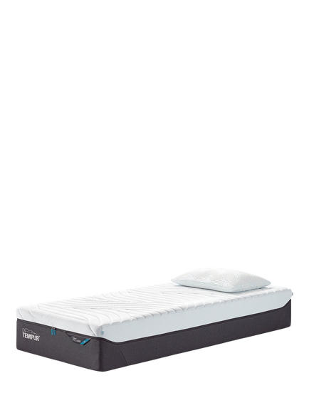 TEMPUR OUTLET Pro® Luxe CoolQuilt Memory Foam Mattress, Soft Tension, Single, White