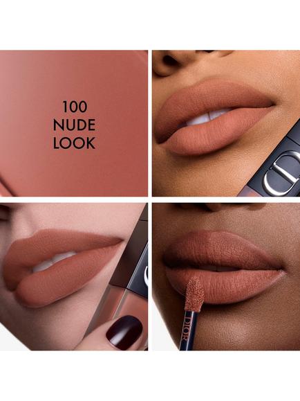 DIOR Rouge Dior On Stage Ink Blur Matte Liquid Lipstick - view 2, 100 Nude Look