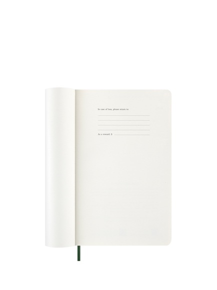 Moleskine 12 Month Large Weekly Planner 2027, Soft Cover, Green - view 2, Multi Multi