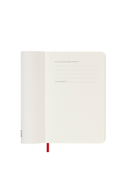 Moleskine 12 Month Weekly Notebook 2027, Soft Cover, Red - view 2, Multi Multi