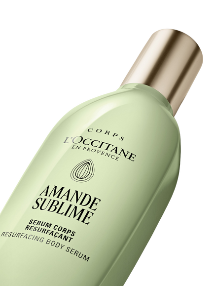 L'OCCITANE Almond (Amande) Resurfacing Body Serum, 100ml - view 2, Clear