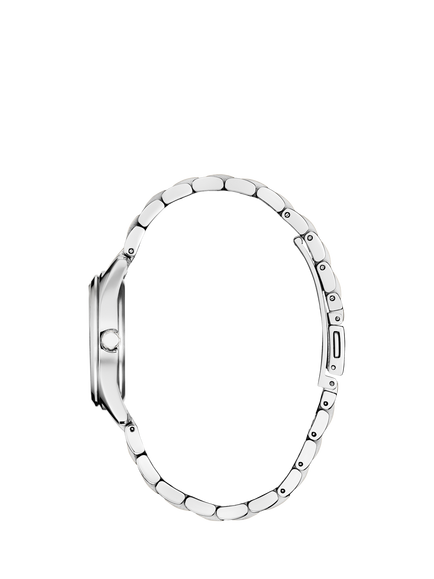 Citizen EM1230-54X Women's Peyten Round Bracelet Strap Watch, Silver - view 2, Silver