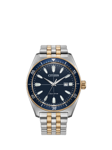 Citizen AW1914-55L Men's Round Bracelet Strap Watch, Silver, Silver