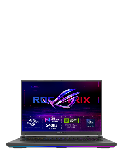 ASUS ROG Strix G18 Gaming Laptop, Intel Core Ultra 9 Processor, 32GB RAM, RTX 5080, 1TB SSD, 18” 2.5K, with 2 Months of Xbox Game Pass, Grey, Grey