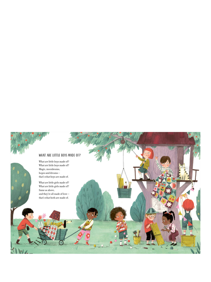 Jeanne Willis 'What Are Little Boys Made Of' Kids' Book - view 2, Multi