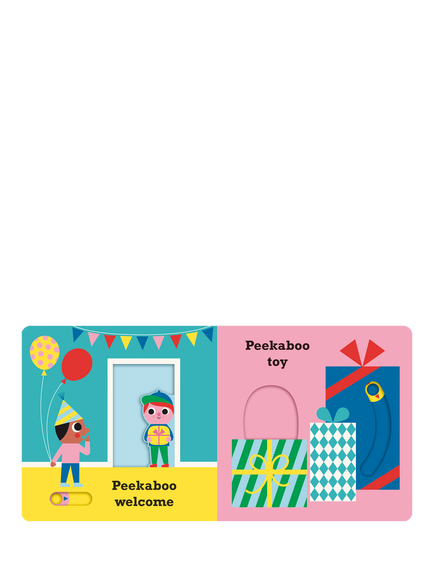 Nosy Crow 'Peekaboo Party' Interactive Board Book - view 2, Multi