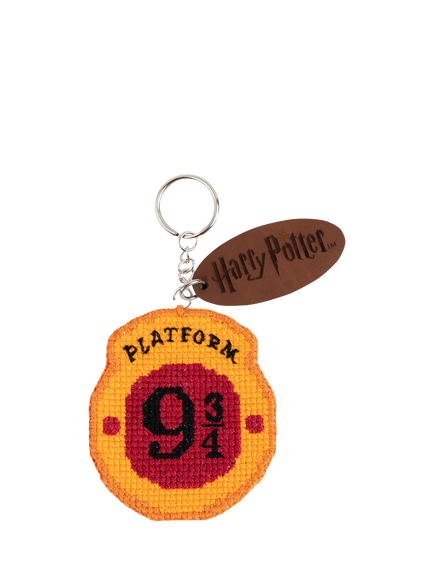 DMC Harry Potter 9 ¾  Keyring Cross Stitch Kit - view 2, Multi