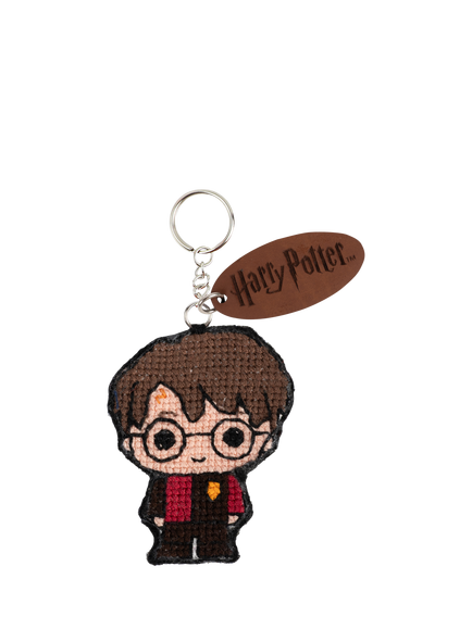 DMC Harry Potter Keyring Cross Stitch Kit - view 2, Multi