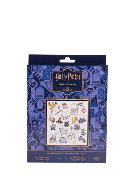 DMC Harry Potter Motifs Sampler Embroidery Kit, Multi