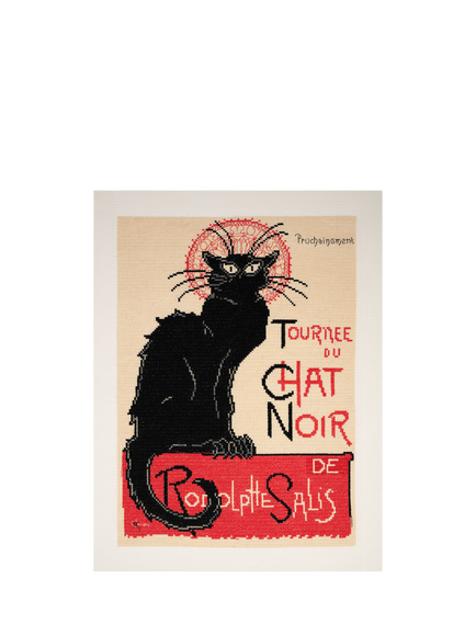 DMC Le Chat Noir Cross Stitch Kit, Multi