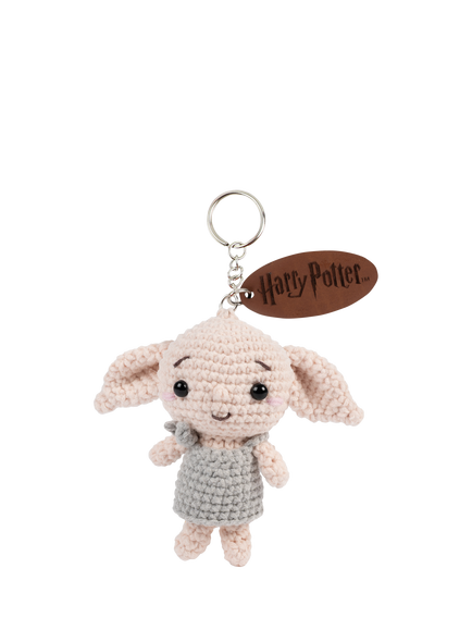 DMC Harry Potter Dobby Amigurumi Crochet Keyring - view 2, Multi