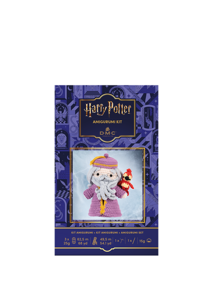 DMC Harry Potter Dumbledore Crochet Kit, Multi