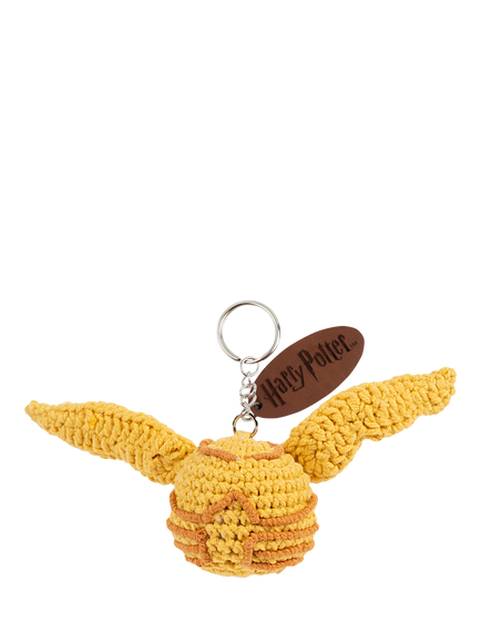 DMC Harry Potter Golden Snitch Amigurumi Crochet Keyring - view 2, Multi