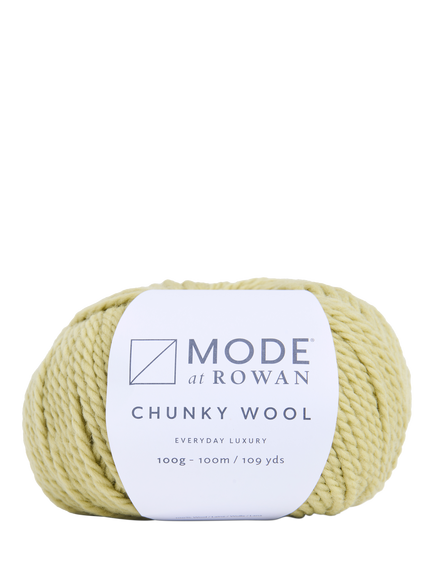 MODE at Rowan Chunky Wool Pure Wool Knitting Yarn, 100g, Pear