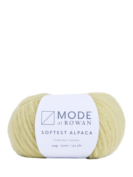 MODE at Rowan Softest Alpaca Knitting Yarn, 50g, Pear