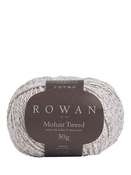 Rowan Mohair Tweed DK Knitting Yarn, 50g, Limestone