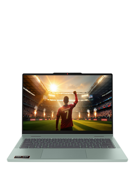 Lenovo IdeaPad 5 Convertible Laptop, Ryzen AI 5 Processor, 16GB RAM, 512GB SSD, 14” WUXGA OLED Touchscreen, Breeze Moss, Breeze Moss