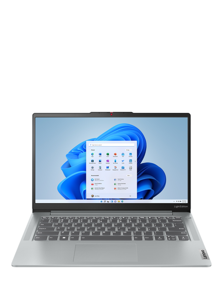 Lenovo IdeaPad Slim 3 Laptop, AMD Ryzen 5 Processor, 8GB RAM, 256GB SSD, 14" Full HD, Arctic Grey, Arctic Grey