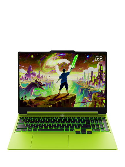 Lenovo LOQ 15 15AHP11 Gaming Laptop, AMD Ryzen 7 Processor, 16GB RAM, 512GB SSD, RTX 5050, 15.3” WUXGA, Surge Green, Surge Green