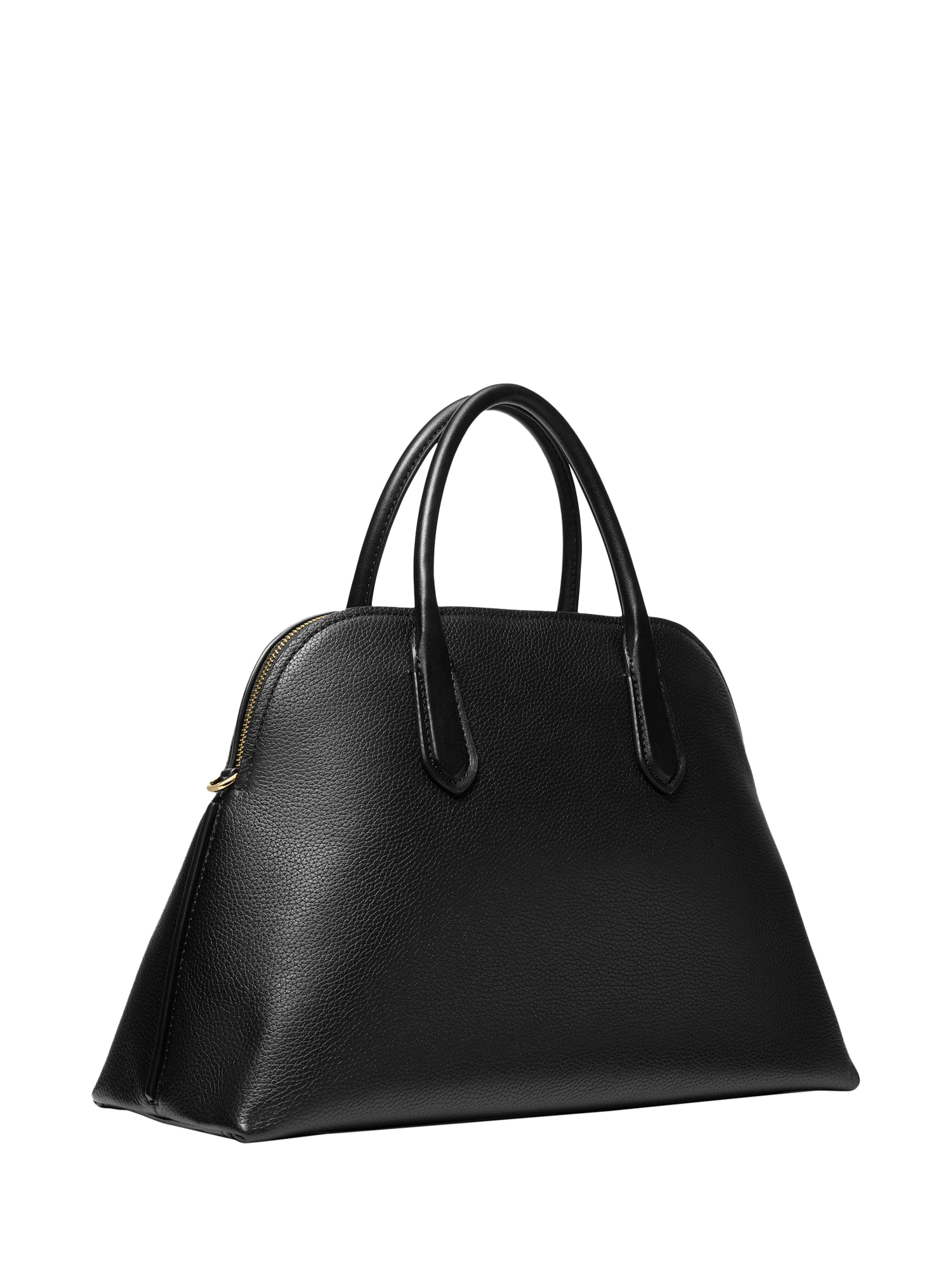 Michael Kors Freddie Large Dome Satchel Bag, Black